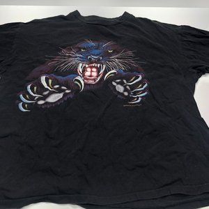 Vintage Caribbean Dream Panther Men's T Shirt Size XL Single Stitched